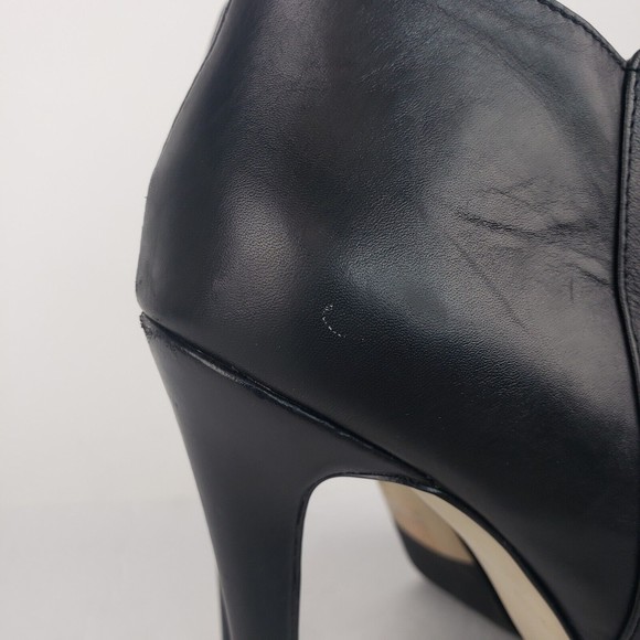 Aldo Women's High Heel Platform Leather Bootie Size 8.5 - Picture 7 of 16